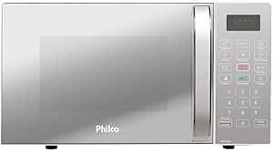 [Regional] Forno Micro-Ondas Philco PMO23EB 20L Espelhado/Branco - 127V