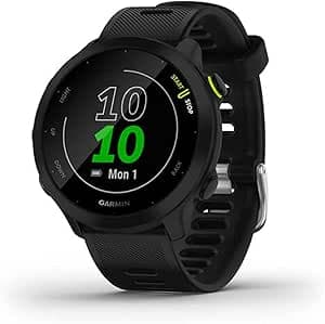 Garmin Relógio Forerunner 55 com Monitor Cardíaco de Pulso e GPS