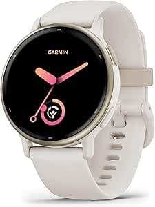 Garmin Relógio Vivoactive 5 Marfim 42mm com Monitor Cardíaco de Pulso e GPS