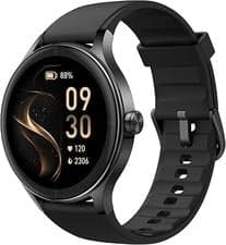 Bettdow SmartWatch, Relogio Smartwatch Feminino, 1.27" Ecrã tátil, à prova d'água IP68, 100+ Modos Esportivos, chamada Bluetooth, Compatível com Android iOS, voz por IA (preto)