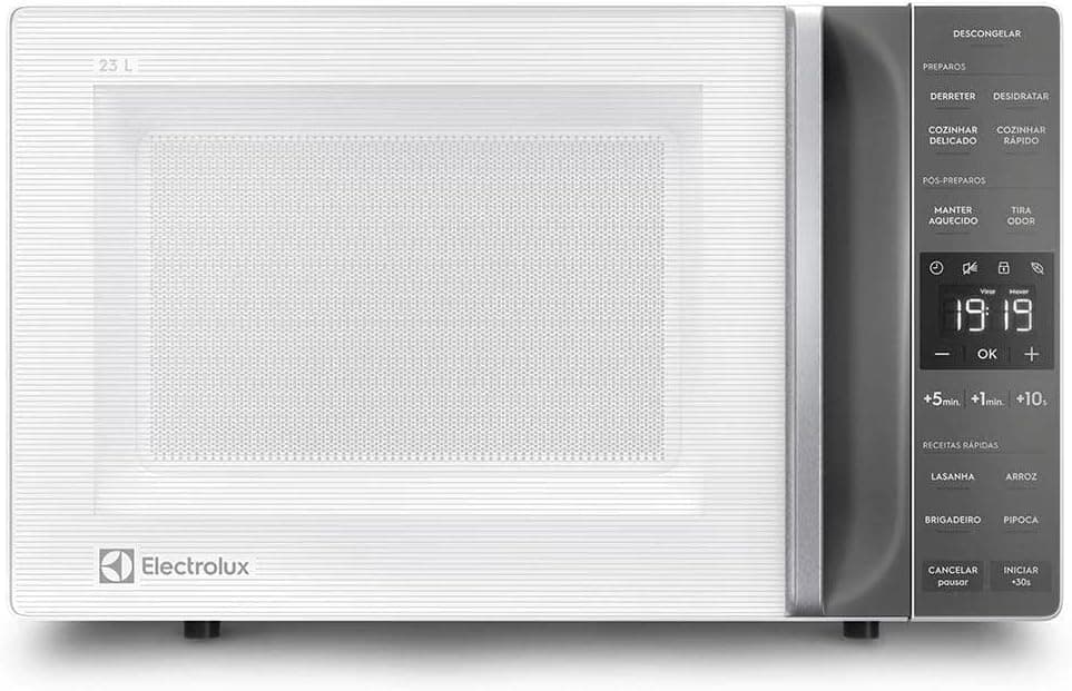 Micro-ondas Electrolux 23L Branco Efficient com Descongelamento Assistido 220v ME23B