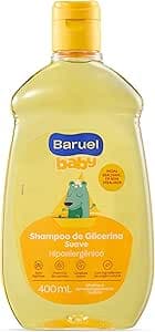 Shampoo Infantil Glicerina Suave 400ml – Baruel Baby