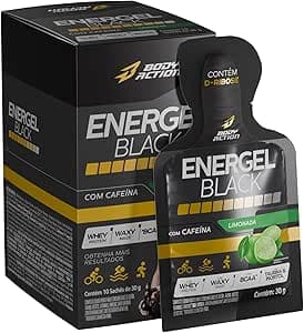 [Regional] Energel Black 10 Sachês Sabor Limão Bodyaction