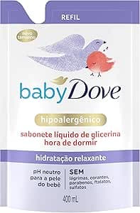 Sabonete Líquido de Glicerina Hidratação Relaxante Dove Baby Hora de Dormir 400ml