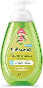 Sabonete Líquido Glicerina Lavanda JOHNSON’S® Baby, 400mL