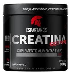 Creatina Monohidratada 100% Pura 300g - Espartanos