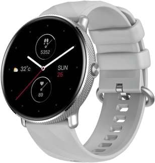 Zeblaze Relógio inteligente GTR 3 Pro, 1,43 "HD SmartWatch para homens Mulheres, modos esportivos IP68 à prova d'água/100+, pedômetro, Android Smart Watch for Android iOS (Prata)