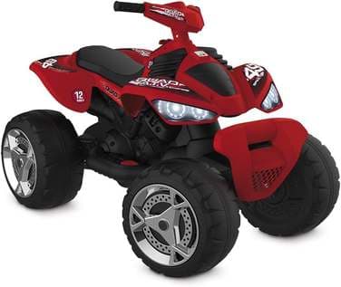 [Regional] Bandeirante Quadriciclo Eletrico 12V, Modelo: 2765, Cor: Vermelho
