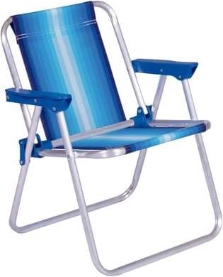 Mor - Cadeira Infantil Alta Alumínio Azul