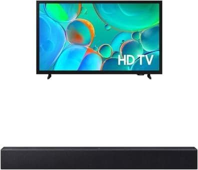 Samsung Combo Smart TV 32" HD H5000F + Soundbar Samsung HW-B400F