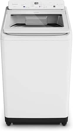 Máquina de lavar Intuitive+ Panasonic 19kg Lavagem Eficiente SmartSense Sistema Ciclone Ciclo Pet NA-F190G1WB 220v
