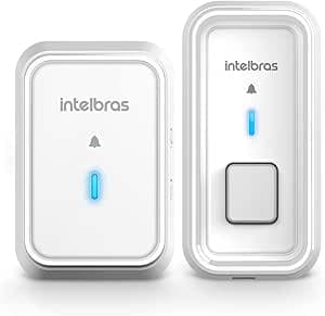 Campainha Sem Fio sem Bateria CIB 101S Branca Intelbras