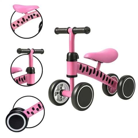 Bicicletinha Sem Pedal De Equilíbrio Andador Infantil Bebê - Brinq Kids