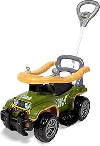 Maral Carrinho Com Chassis Jip Jip Militar Multicor