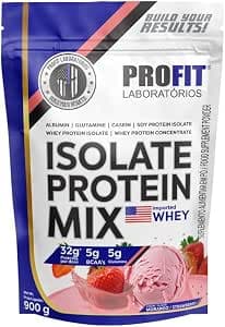 Isolate Protein Mix Profit 900g Morango