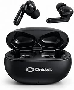 Fone de Ouvido Bluetooth Sem Fio, TWS Bluetooth 5.4, Microfone Embutido, Ergonômico para Academia, Trabalho e Ligações, Compatível com iPhone, Android, Windows e Xiaomi