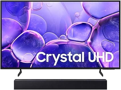 Samsung Combo Smart TV 58" Crystal UHD 4K U8500F 2025 + Soundbar Samsung HW-B450F