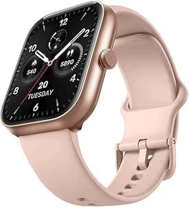 Bettdow SmartWatch, relogio smartwatch com 1.91" Ecrã tátil e AI, à prova d'água IP68, relogio feminino e masculino com 100+ Modos Esportivos Faz e Recebe Ligações(ouro)