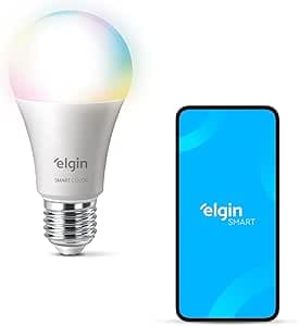 Lâmpada Inteligente Smart Color 10W Elgin RGB Wifi Compatível com Alexa e Google Home