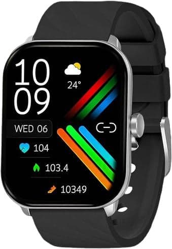 Relógio Inteligente com Tela Grande de 2.01”, Bluetooth Smartwatch, +100 Modos Esportivos e IP68 – FB045