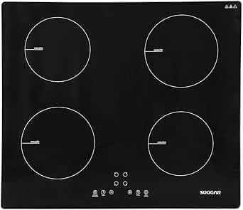 Cooktop De Indução 4 Zonas Preto 220v - Suggar - Fg0422vc