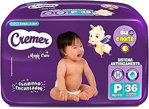 Fralda Cremer Econômica P 36 Unidades