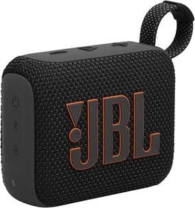 Jbl, Caixa De Som, Go 4, Bluetooth, Portátil, Auracast, À Prova D'água E Poeira - Preta