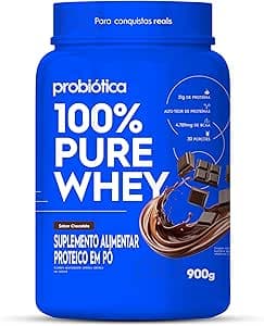 100% Pure Whey (900g), Chocolate, Probiótica