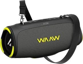 Waaw By Alok Caixa De Som Bluetooth Boom 110 À Prova D'água E Até 26 Horas De Autonomia, Boombox Tecnologia Tws 40w Rms