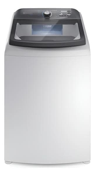 Lavadora de Roupas Electrolux 18kg Cesto Inox 11 Programas de Lavagem Branco Efficient LEE18 - Máquina de Lavar - Magazine Dopechinchou