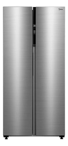 Geladeira Side By Side 442L Inverter Cor Inox Conectada Midea
