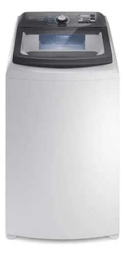 Máquina de Lavar Electrolux 14,5kg Branca Efficient Cesto Inox Jet&Clean 220v LEE15