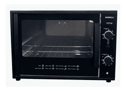 Forno Nardelli El�trico Bancada Top 60 Black 60 Litros