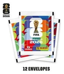 Blister Com 12 Pacotes De Figurinhas Copa Do Mundo Fifa 2026 Eua