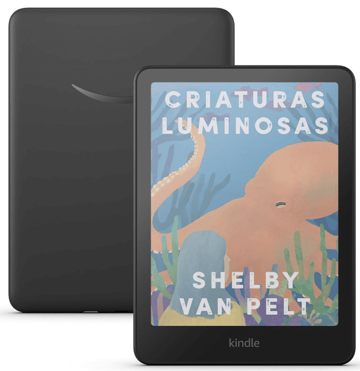 Apresentamos o Kindle Colorsoft (16 GB) - Com tela colorida e temperatura de luz ajustável - Cor Preta