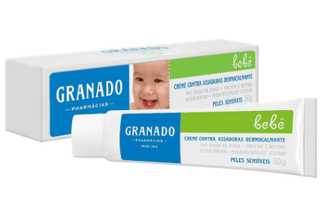 Creme Assaduras Dermocalmante Bebê Pele Sensíveis Granado 50G
