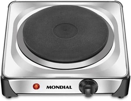 Fogão Cooktop Elétrica Mondial Fast Cook Fe-04 Inox 127v