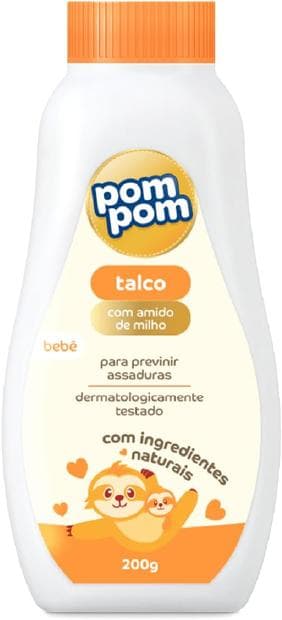 Pom Pom Talco 200G