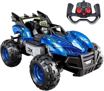 Carrinho de Controle Remoto Infantil Diecast Maxi Toys (Azul)
