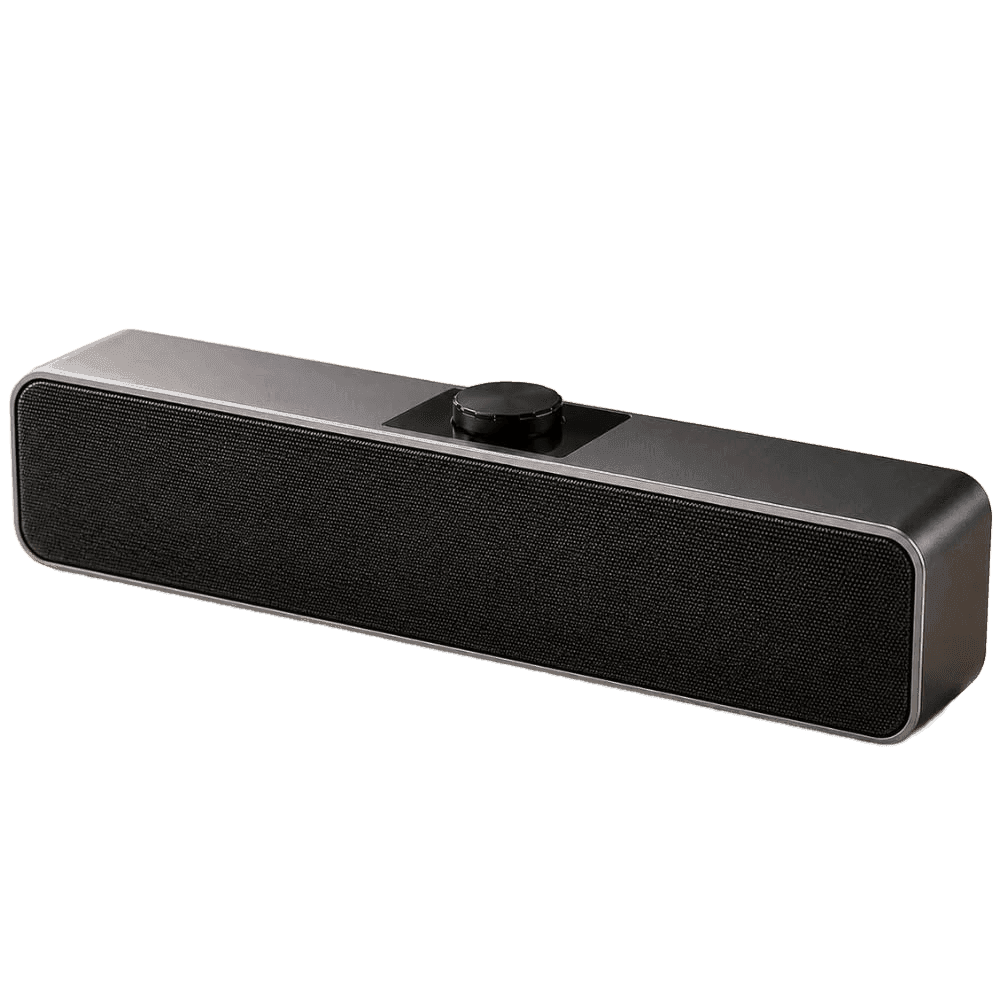 Caixa de Som para PC Notebook Computador TV Monitores USB Soundbar Estéreo