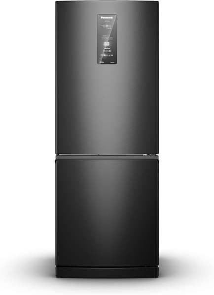 Geladeira Intuitive+ Panasonic BB64 Frost Free Inverter 475L Cor Black Inox Look - NR-BB64PV2BA 127V