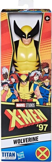 Marvel Titan Heroes X-men, Boneco Wolverine, Figura Articulada De 30 Cm, Presente Para Crianças Acima De 4 Anos