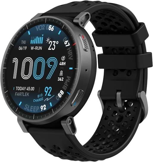 Amazfit Active Max 1.5" AMOLED Display, GPS, 4GB de armazenamento, 170 Sport, 5 caixadores eletrônicos,Bateria de 25 dias