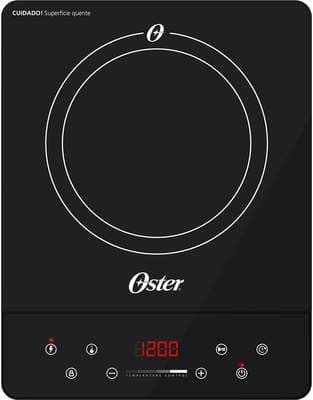 Cooktop de Indução 1 Boca Oster Touch Screen Portátil - 127V