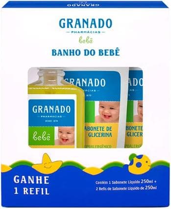 Kit Banho Bb Tradic, Granado